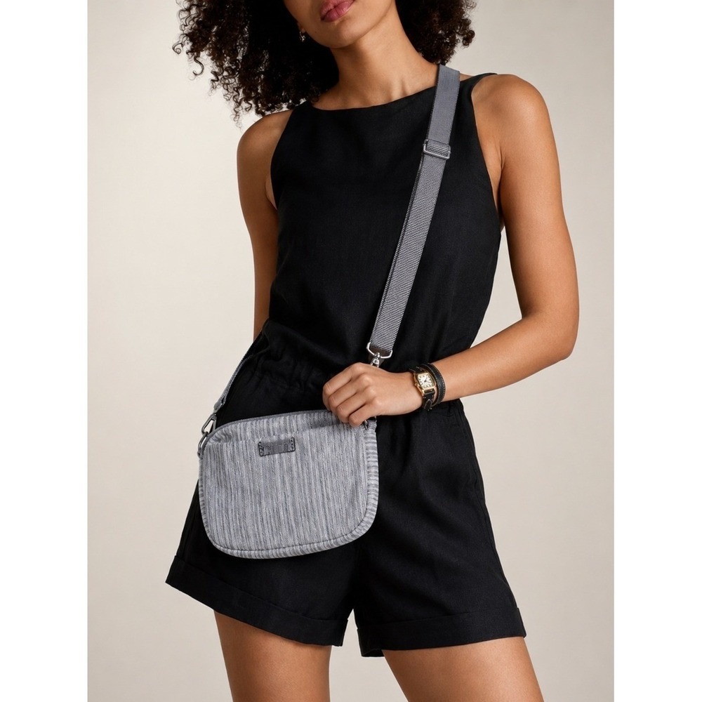 Haiku Gray Hopper Waistpack Crossbody Sling Purse Bag